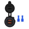 Dual USB Charger, Dual QC3.0 Quick Charge Dual USB Charger