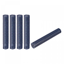 sourcing map Tool Spring Compression Springs 14 mm Outer Diameter 80 mm Long Spiral Embossing Light Load for Electrical Parts of 3D Printers Blue Pack of 5