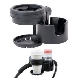 FOUR LUCKS Baby Stroller Drink Holder, Twin Specifications, Organization Storage Advisor Recommended, Attachment Assembly Instructions Included