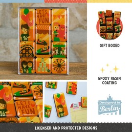 Nostalgic Art 83060 Happy Together Let's Have Fun Magnet Set 9-Piece