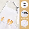 CAINCAY Chef Apron and Hat Set, Chef Apron Hat Set