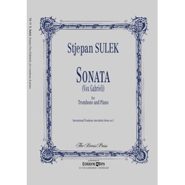 スレック: トロンボーン・ソナタ 「ヴォクス・ガブリエリ」/ビム社/トロンボーンとピアノ