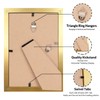 LaVie Home 5x7 Picture Frame Gold, 5 x 7 Frame