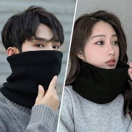 (코어무역) 겨울 넥워머 남여공용 목토시 방한 멀티스카프 골프 자전거 오토바이 목도리 (Core Trade) Winter Neck Warmer Unisex Neck Gaiter Thermal Multi-Scarf for Golf Cycling Motorcycle Scarf