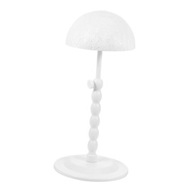 FRCOLOR Adjustable Lace Wig Stand Portable Display Holder for Wigs Hats Cosmetology for Home Salon Travel Use Smooth for Safe Styling and Professional Display