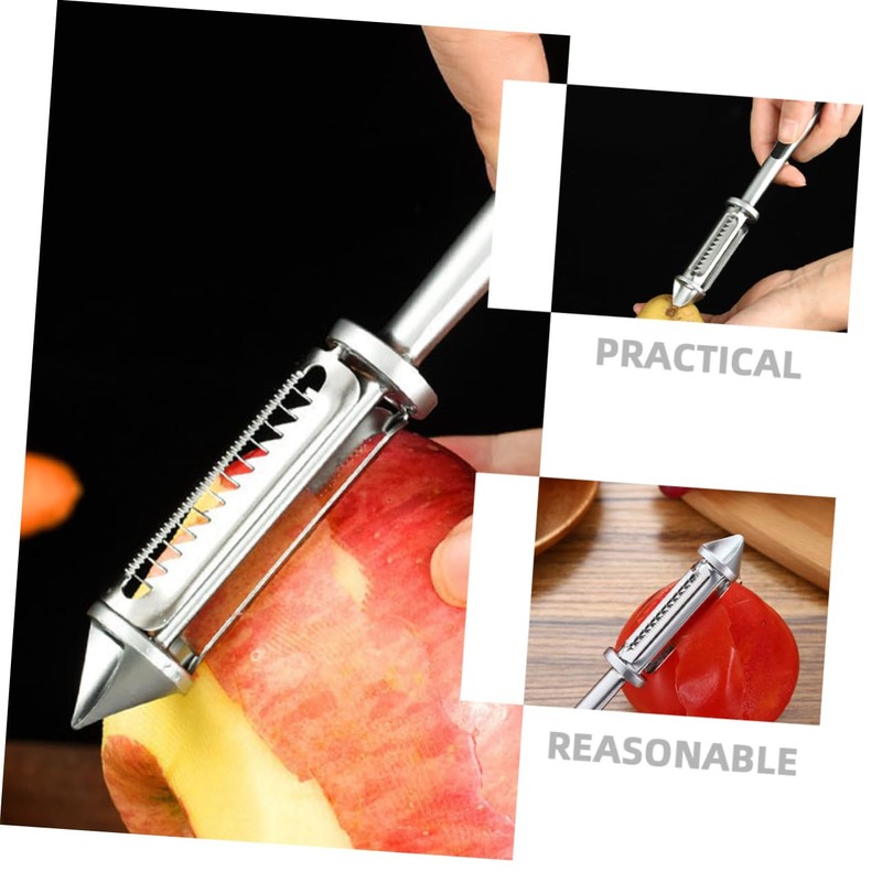 COLLBATH Multi Functional Vegetable Peeler and Grater Tool Ergonomic Kitchen