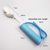 Flexible Stainless Steel Spoon with Adjustable Strap 360 Degree Rotatable