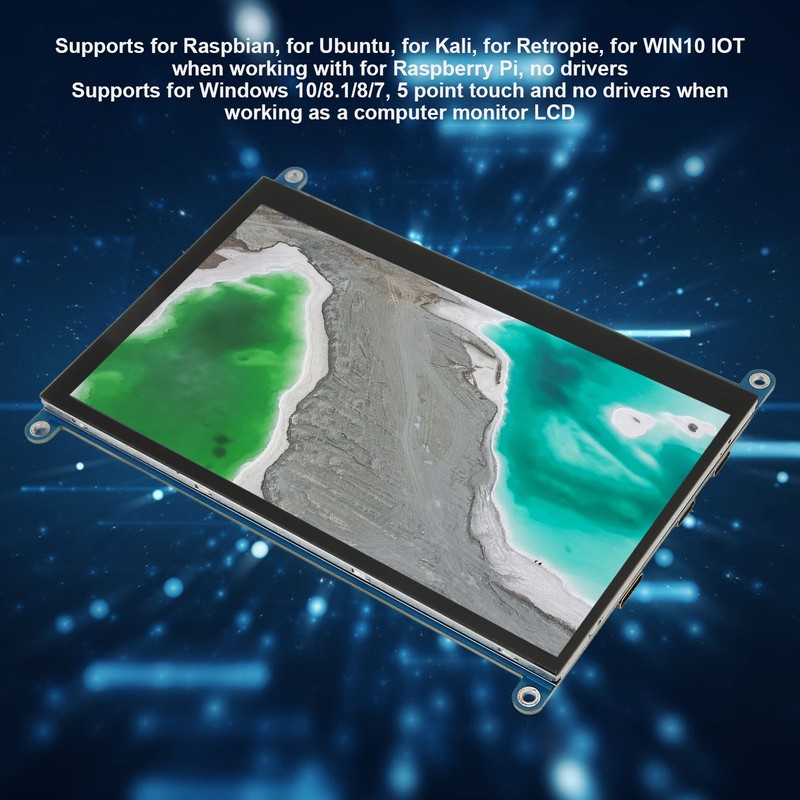 7 Inch Capacitive Touch Screen 1024x600 Touchscreen Monitor for Rapbberry