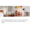 BUUEERR 5" Pattern Paint Roller Brush Sleeve Texture Stencil Wall
