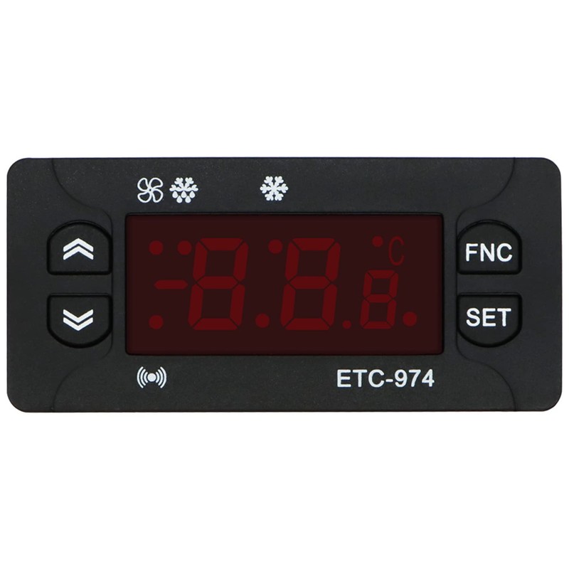 Pvczool ETC-974 Digital Temperature Controller Microcomputer Thermostats Thermostat Refrigeration Alarm