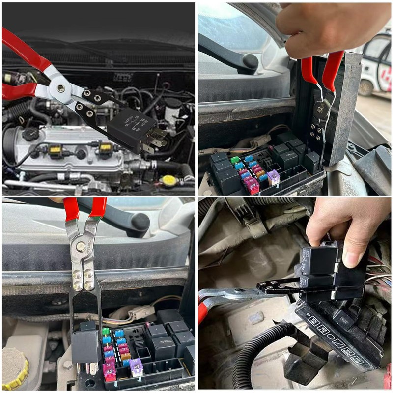 Aleric Relay Puller Pliers and Fuse Puller Plier, Automotive Relay