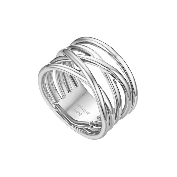 Flongo Women's Ring BFF Midi Rings Blogger Knuckles Stacking Rings