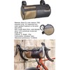 GORIX Bike Handlebar Bag Waterproof Front Bag Cylinder Durable Lightweight