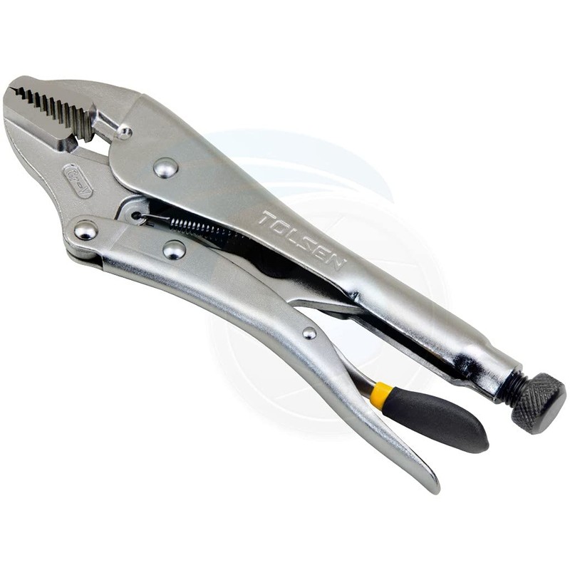 Tolsen Straight Jaw Locking Pliers 10" (250mm) - Heavy Duty