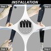 KASURE Hammock Straps, 4 Pcs Swing Straps(30cm) and 4 Pcs
