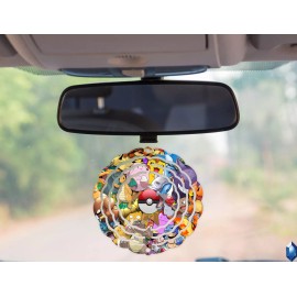 Unbranded Gotta Catch 'Em All 3 Inch Wind Spinner Birthday Christmas Gift Fun Pikachu