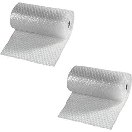 Bubble Wrap | Clear Bubble Cushioning Wrap Roll | Perforated Packing Supplies for For Packing, House Moving, Storage, Tv, Artwork, Greenhouse, Removal & All Fragile Items Wrap (2 X 4M X 300MM)