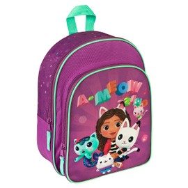 Undercover Backpack with Front Pocket and Padded Shoulder Straps Approx 31 x 25 x 10 cm, Multi-colour.