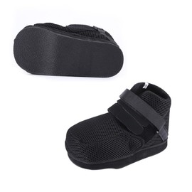 KOMBIUDA Postoperative Adjustable Foot Decompression Shoes for Broken Toe Recovery Walking Boots with Strong Sticky Strap for Stability and Comfort