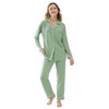 Joyaria Women Pajama Sets Long Sleeve Button Down Sleepwear Nightwear