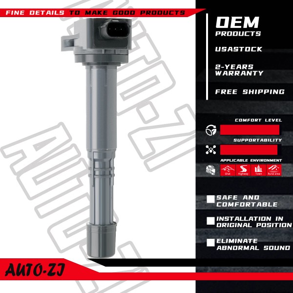 auto_zi Upgrade Ignition Coils for 2008-2011 Honda Accord 2010-2011 CRV