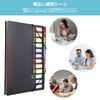 YIYI Document Files A4 Folder 12 Pockets File Case Freestanding