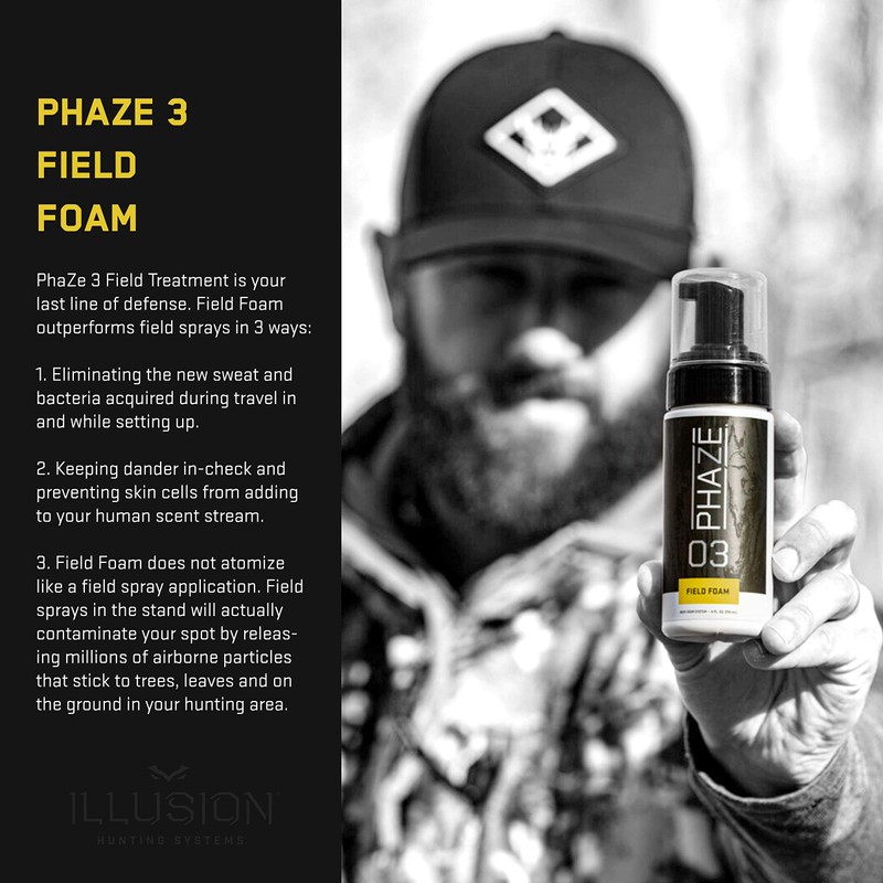Scent Control Field Foam| PhaZe Body Odor System by Illusion