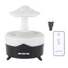 Water Drip Aromatherapy Diffuser 7 Color Light Mushroom Rain Humidifier