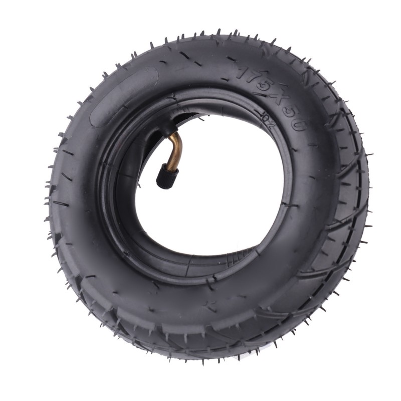 175x50 Electric Scooter Tire Set 7in Rubber Wheel Tyre Strong