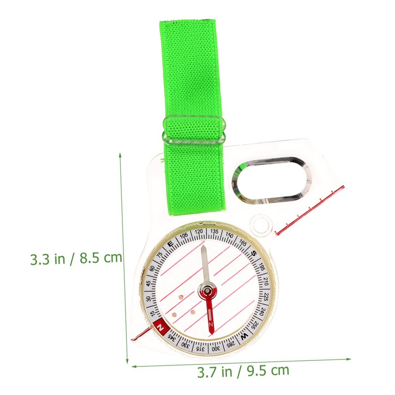 KICHOUSE Directional Compass Tool Compact Multi Use Hiking and Backpacking