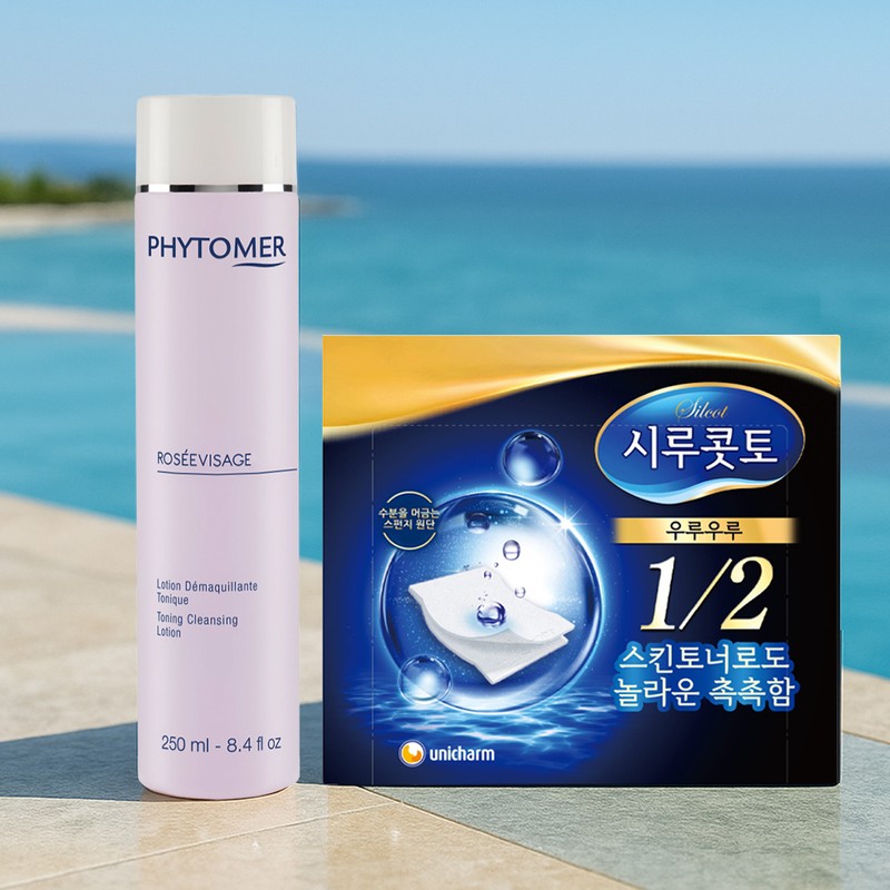pitomer Phytomer Rose Visage 250ml+Bubble Container Rose Visage 250ml /
