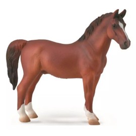 CollectA NEW * Chestnut Hackney Stallion * 88915 Breyer Corral Pals Model Horse