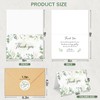 HiABNRT 25 Funeral Thank You Cards with Envelopes, 4x6in, Message