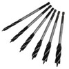 6Pcs Auger Bits Wood Cutting Spur Brad Point Twist Drill