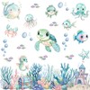 Bathtub Non-Slip Stickers, 25 PCS Large Cute Sea Creature Anti-Slip