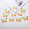 10 piezas de atrapasoles, colgante de ventana de mariposa de