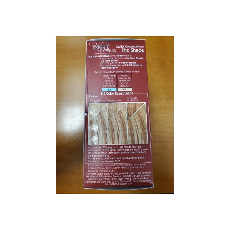 Loreal Couleur Experte Express *8.2 Medium Iridescent Blonde* R7P3b