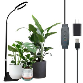 SYLIKENATE LED Grow Light for Indoor Plants, Full Spectrum led Grow Light,35 inches Adjustable Height,Growing Lamp with Timer, 10 Dimmable Brightness,Ideal for Tall Plants