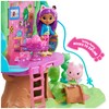 Gabby’s Dollhouse, Transforming Garden Treehouse Playset with Lights, 2 Figures,