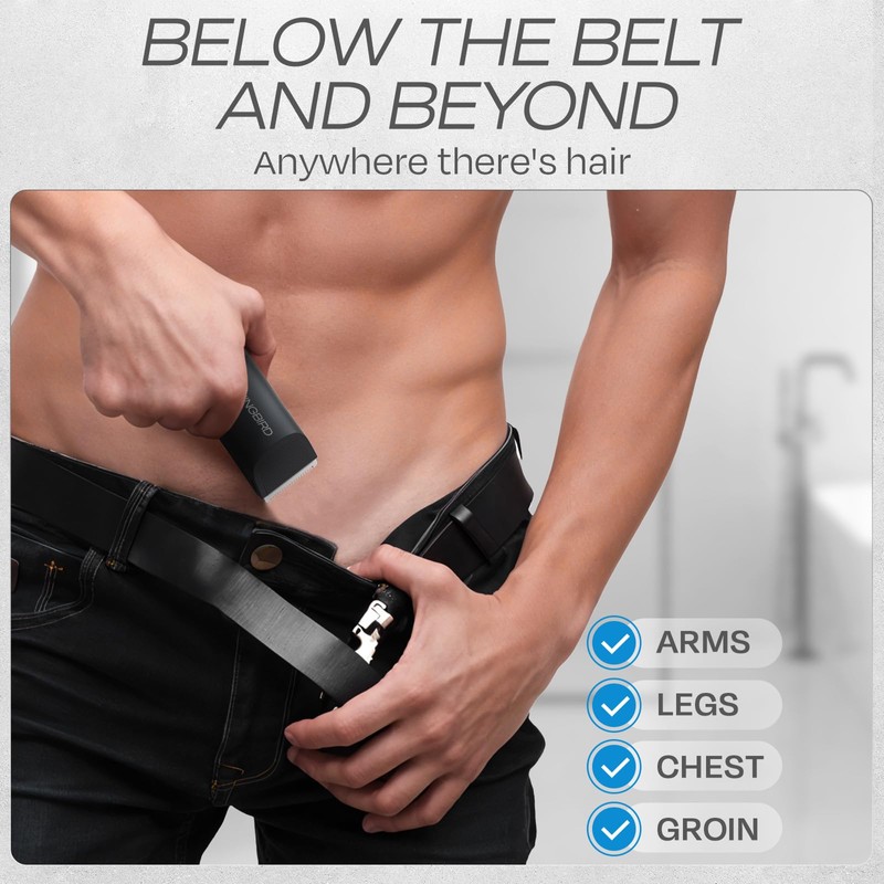 HUMMINGBIRD MK5 Pubic Hair Trimmer for Men – Ceramic Blade,
