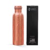 Copper Science Pure Copper Water Bottle for Drinking 34 oz