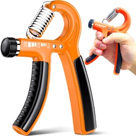 FitBeast Grip Strengthener Forearm Strengthener, Adjustable Hand Grip Strengthener for Strength Training & Rehabilitation, 5-60 kg Resistance, Ideal for Athletes and Physical Therapy (1 Piece)