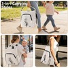 vosmles Diaper Bag Backpack with Changing Pad, Wet Dry Bag,