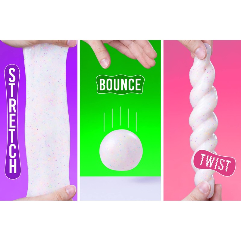 Crazy Aaron's Thinking Putty - Enchanting Unicorn Glow in The