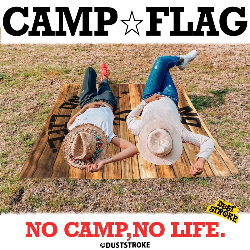 DUSTSTROKE Camping Flag Tapestry Cloth Wall Flag Fabric Poster Blindfold
