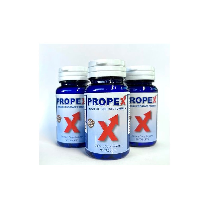 ROPEX Propex Natural Swedish Prostate Support Supplement, 3 Bottle Bonus