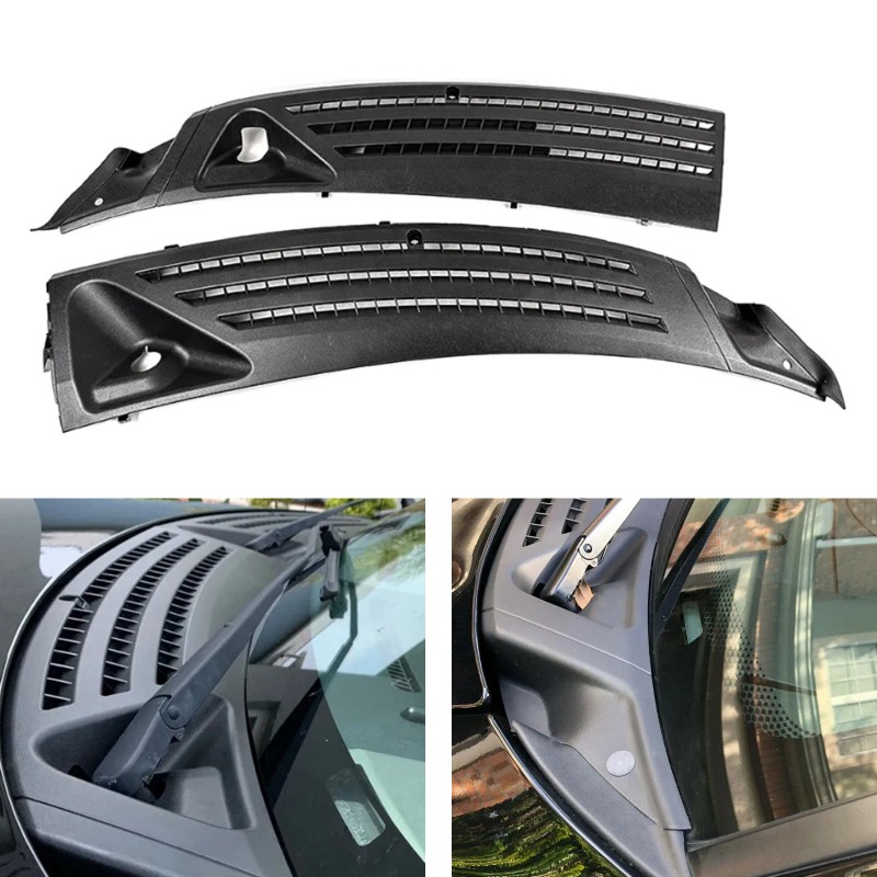 Windshield Wiper Window Cowl Panel Grille For Ford F150 LINCOLN