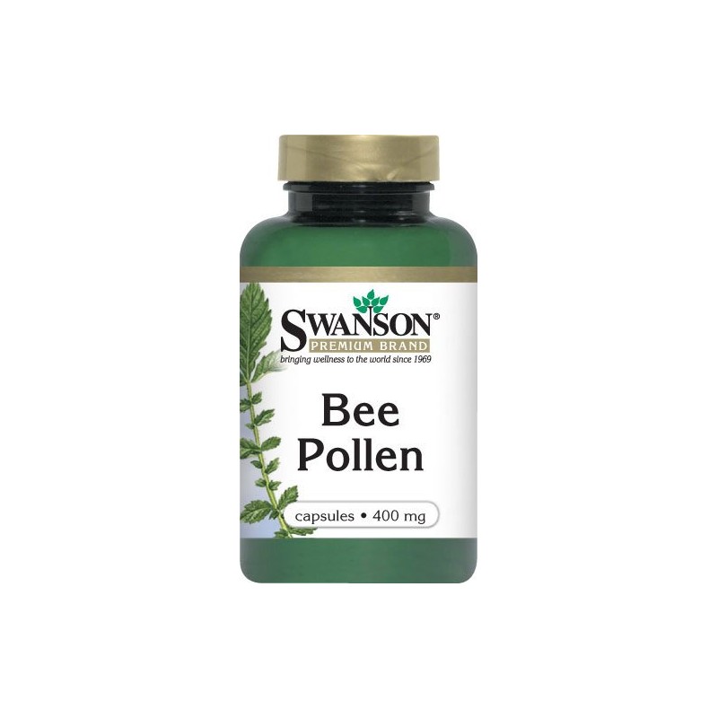 Swanson Bee Pollen 400 Milligrams 100 Capsules