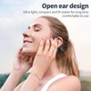 SilisoundTek Bone Conduction Headphones Bluetooth,Upgraded IPX7 Waterproof Wireless Earbuds,Open Ear