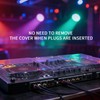 MiKiJoy4U Polycarbonate Dust Cover for Pioneer DJ DDJ-FLX10, Transparent PC